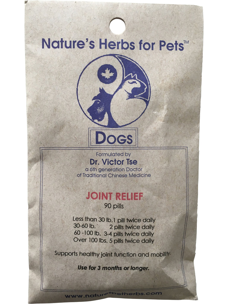 Natures Herbs for Pets, Joint Relief for Dogs, 90 ct