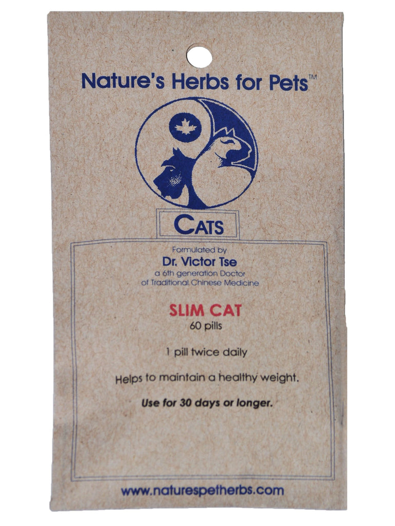 Natures Herbs for Pets, Slim Cat for Cats, 60 ct