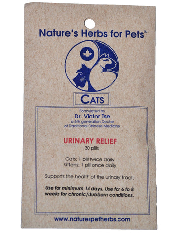Natures Herbs for Pets, Urinary Relief for Cats, 30 ct