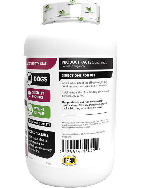 VetriScience Laboratories, UT Strength STAT, 90 Chewable Tablets