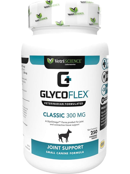 VetriScience Laboratories, Glyco Flex, Classic 300 MG, 250 Chewable Tablets