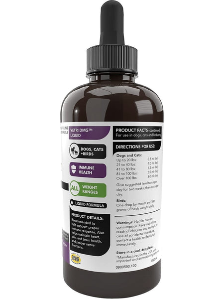 VetriScience Laboratories, Vetri DMG Liquid, 3.85 fl oz