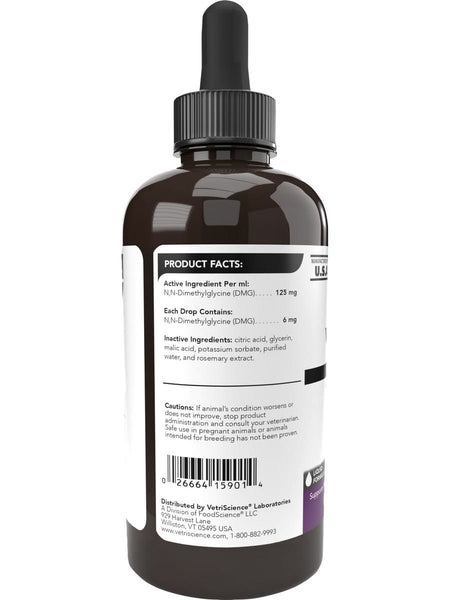 VetriScience Laboratories, Vetri DMG Liquid, 3.85 fl oz