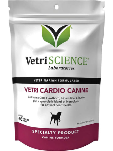 VetriScience Laboratories, Vetri Cardio Canine, 60 Bite-Sized Chews