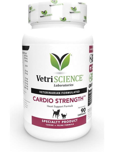 VetriScience Laboratories, Cardio Strength, 90 Capsules