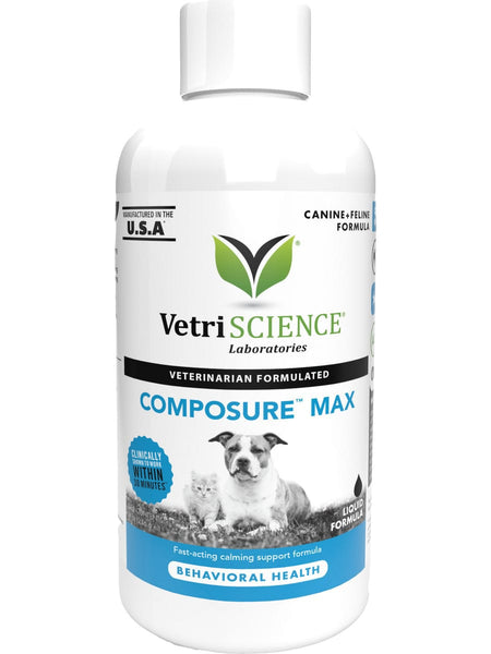 VetriScience Laboratories, Composure MAX Liquid, 8 oz