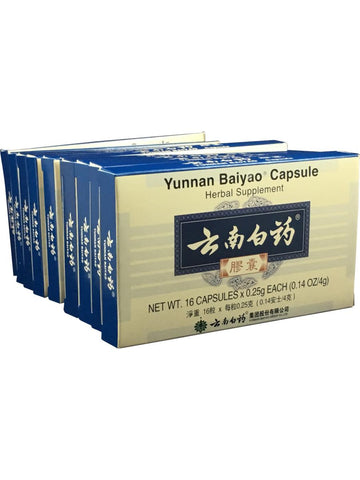 Original Formula, 16 ct, Yunnan Baiyao, 10 Pack